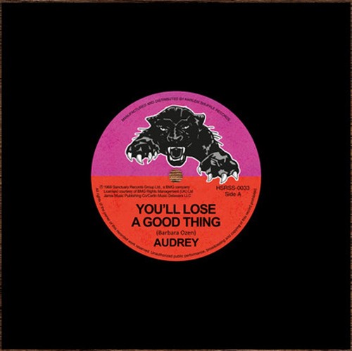 AUDREY 7" You'll Lose A Good Thing b/w Love Me Tonight 500 Made 2025 Re-issue - Picture 2 of 4