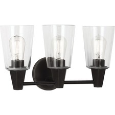 Robert Abbey Wheatley Clear 17 Vanity Light W...
