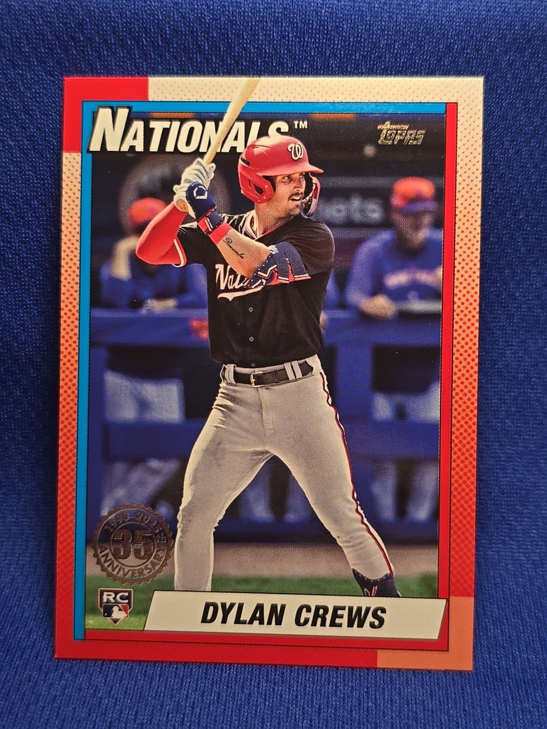 2025 Topps Baseball Series 1 1990 Topps Baseball Rookie Dylan Crews #T90-89 (RC)