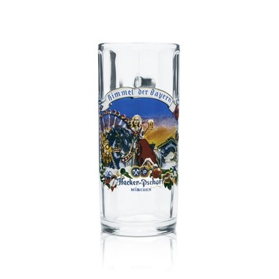 Hacker Pschorr Glas 0,5l Bierkrug Oktoberfest 2002 Edition Sammler Liebhaber Bay