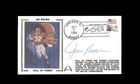 Jim Brown PSA DNA Signed 1984 First Day Cover Cache FDC Hall of Famer Autograph