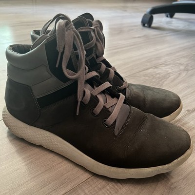 Timberland FLYROAM City Hiker A1K17 Dark Grey Leather Men's Boots / Size 12