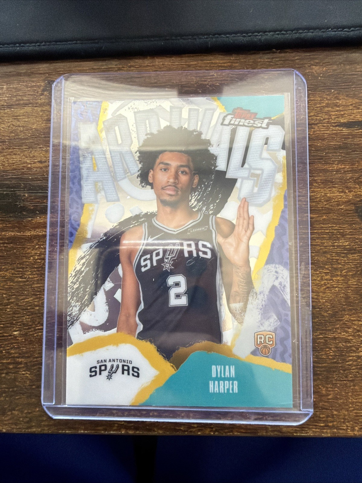 Dylan Harper RC 2025-26 Topps Finest -Arrivals - Spurs
