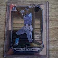 2026 Bowman CHROME Baseball Prospects BCP-55 Andrew Salas, Miami Marlins