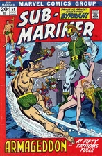 Sub-Mariner, The (Vol. 2) #51 FN; Marvel | July 1972 Namor - w/Bag+Board