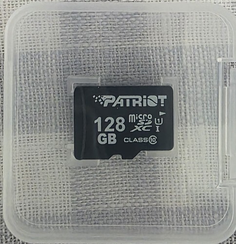 Patriot VX 128GB V30 C10 USH-I U3 4K UHD Micro SD Card - Picture 1 of 2