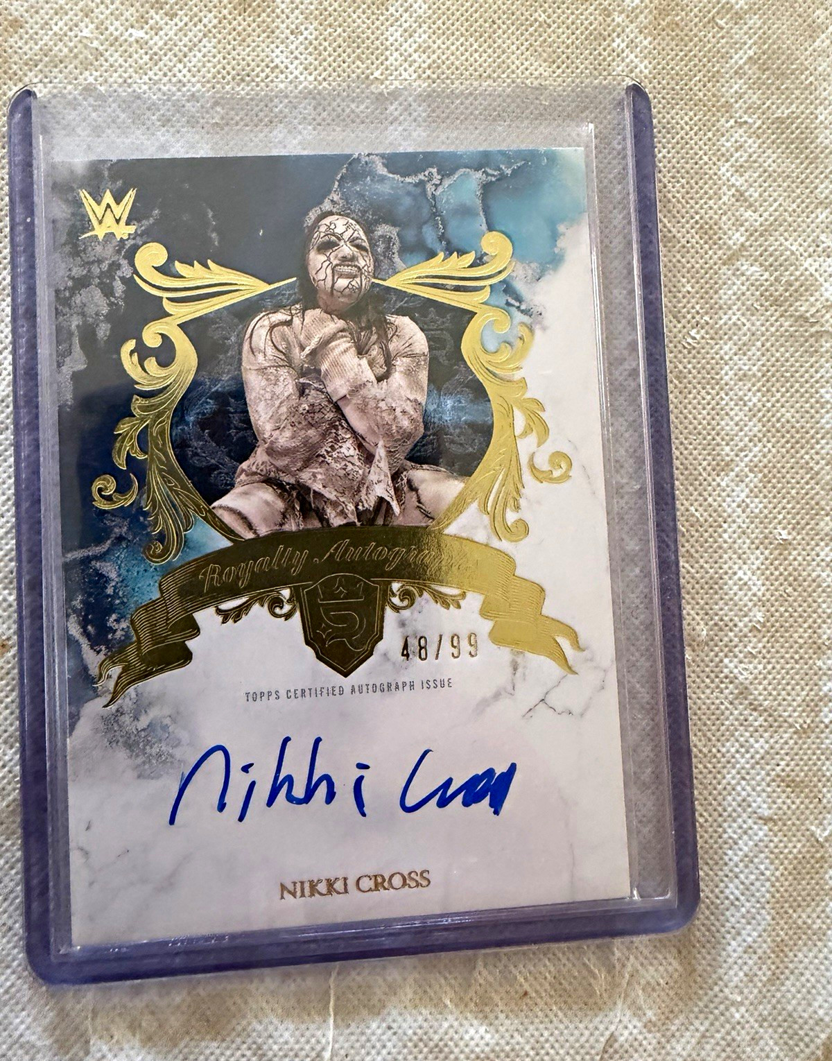 Topps WWE Nikki Cross Royalty Autographs /99
