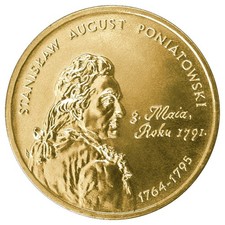 Poland 2zl 2005 - Polish Kings and Princes: Stanis?aw August Poniatowski / UNC