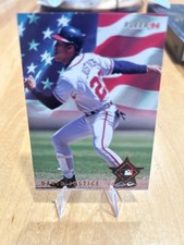 David Justice Dave 1994 Fleer All Star Game #42! 2 Card Min! Read Desc!
