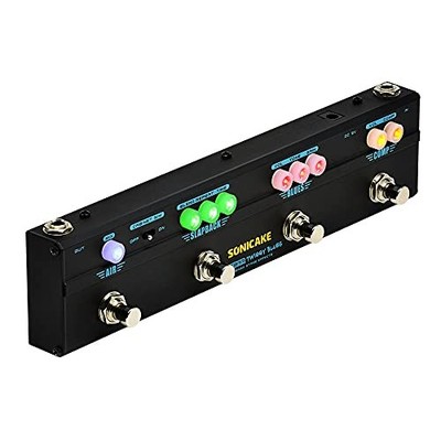  Guitar Multi Effect Pedal Guitar Pedal Overdrive Compressor Delay Reverb