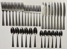 33 Pc. Oneida Stainless SCRIPT Pattern Flatware