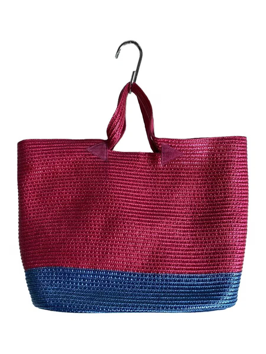 Caterina Bertini Pink Polyester Plain Tote Bag