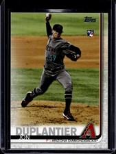 Jon Duplantier 2019 Topps Update #US244b Gray uniform Rookie SP
