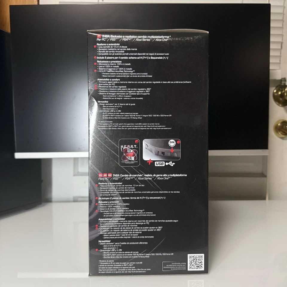 ThrustMaster TH8A Add-On Gearbox Shifter (PC, PS5, XBOX) BRAND NEW - SHIPS FAST - Image 4 of 4