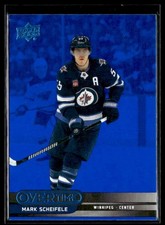 2025-26 Upper Deck Overtime Hockey Blue Foil #56 Mark Scheifele