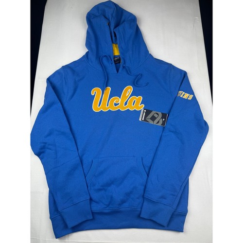 Colosseum UCLA Bruins Hoodie Large Blue Collegiate Fleece Sweatshirt NEW