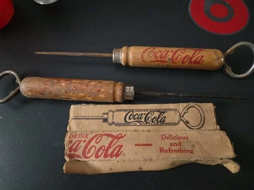 Vintage Drink Coca Cola Advertising Ice Picks Partial Original Box