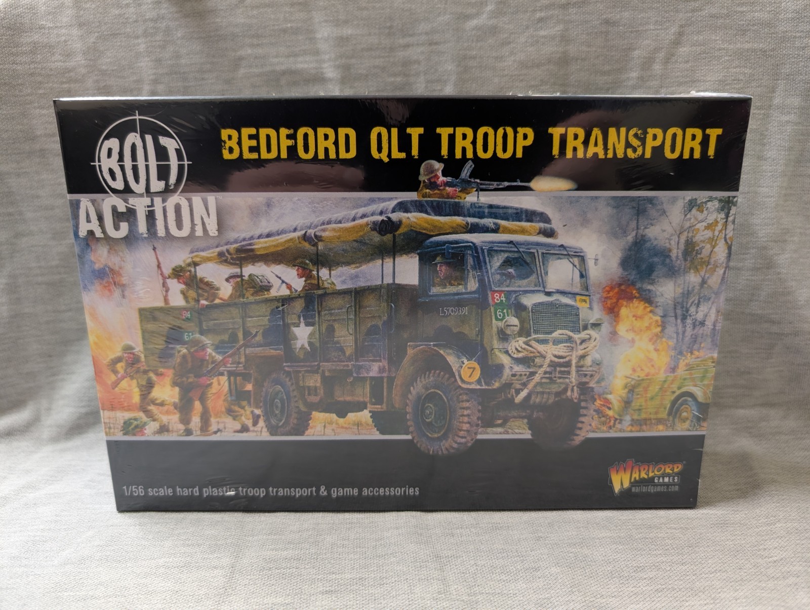 Warlord Games® Bolt Action® Bedford QLT Troop Transport (28mm) WW2 British lorry
