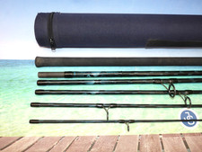 Fox Tourist Travel Series 12'  6pc carbon rod 2.75lb carp pike salmon bass