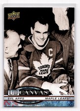 2025-26 UPPER DECK  BLACK & WHITE UD CANVAS RETIRED STARS C-247 SYL APPS Toronto