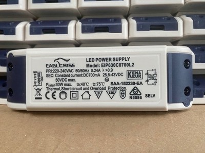 Zwei Eaglerise EIP030C0700L2 30W 700mA 25,5-43V Treiber