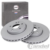 2X A.B.S. 295Mm Bremsscheiben Vorne Passend FüR Mercedes A-KLASSE B-KLASSE CLA G