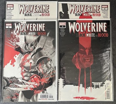 Wolverine Black White Blood 1-4 Comic Englisch Marvel