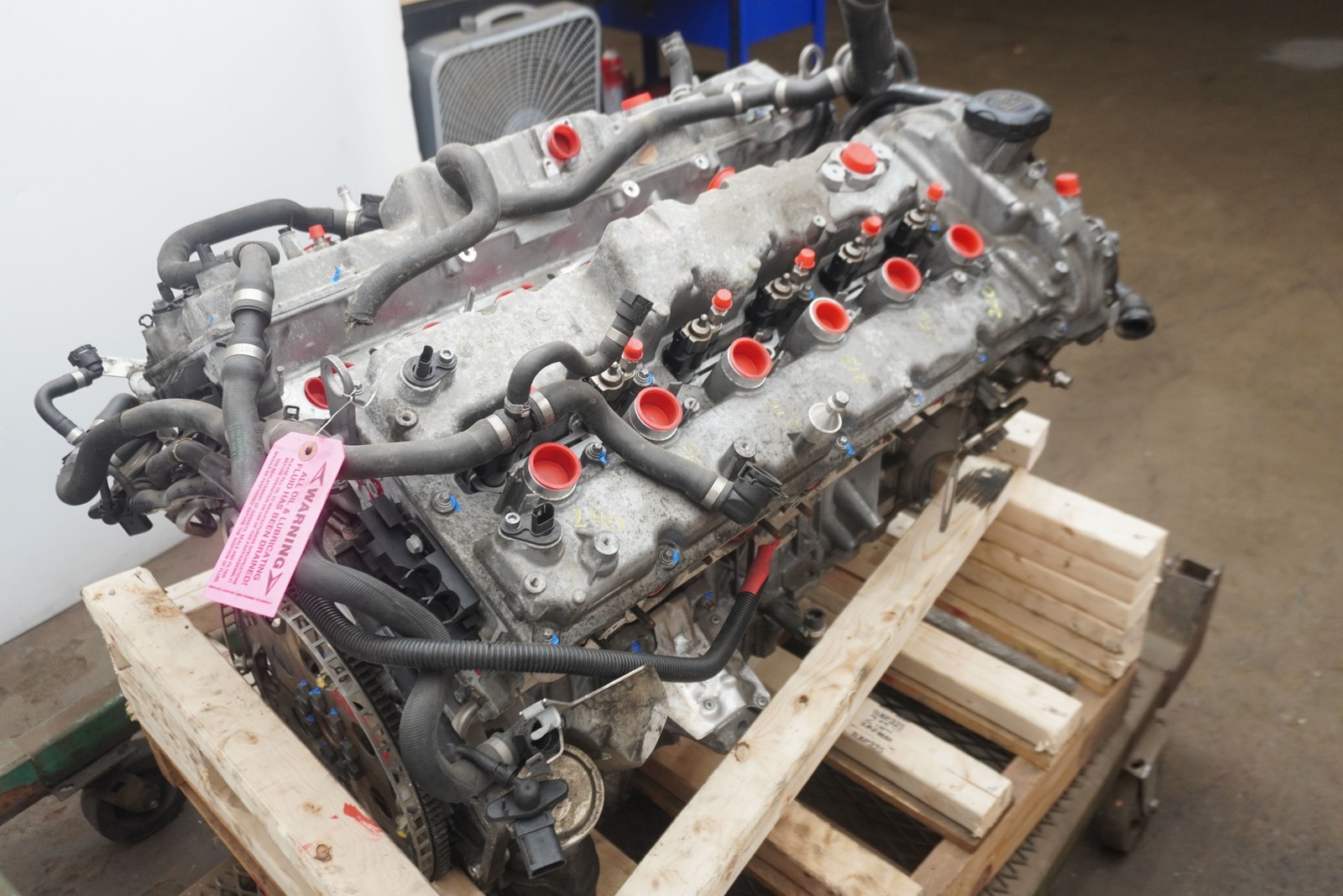 6.6l Twin Turbo V12 Engine Motor Long Block OEM N74B66 Rolls Royce Ghost 2010