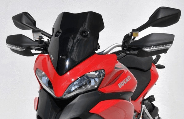 Ducati 1200 Multistrada S-10/12 Racing Windschutzscheibe Ermax Schwarz-image