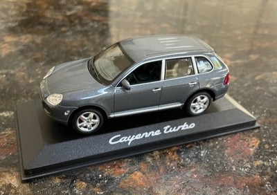 Minichamps 1:43 Porsche Cayenne Turbo Diecast Model Car - Metallic