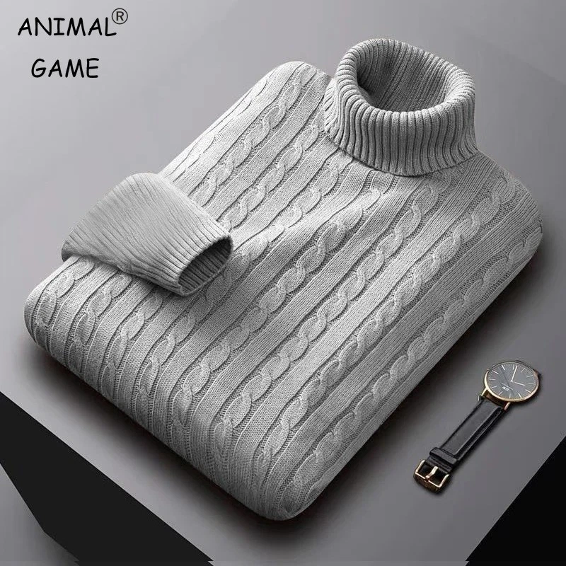 Maglione Pullover Moda per Uomo 2025 Capispalla Uomo Primavera Autunno Inverno Girocollo Pullover Tinta unita Cardigan lavorato a maglia di grandi dimensioni Moda Casual Caldo Bottoming Camicia