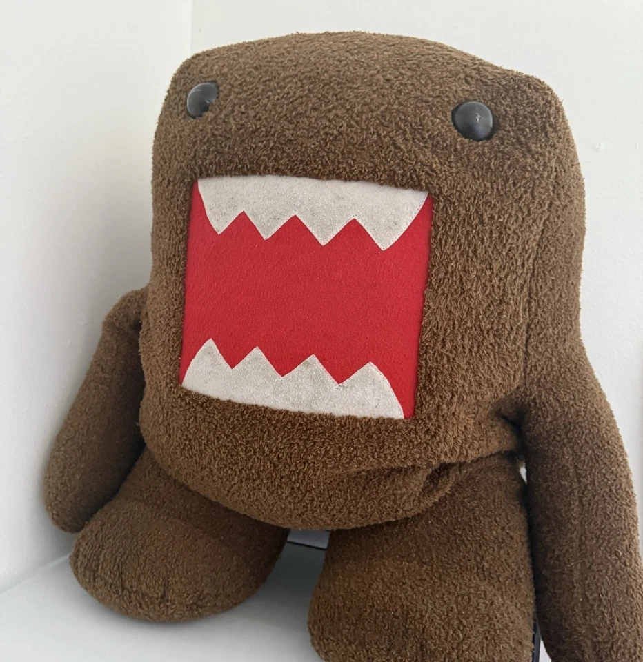 2011 Rare Nanco Domo Kun Plush (bean Bag Style) Stuffed Plush 2ft+ Tall With Tag - Image 2 of 4