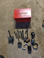 Miller Detroit And Other Steering Wheel Puller Tools+ Snap On Box 