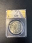 1879 Morgan Silver Dollar ANACS AU58 Beautiful Coin Looks Proof Like
