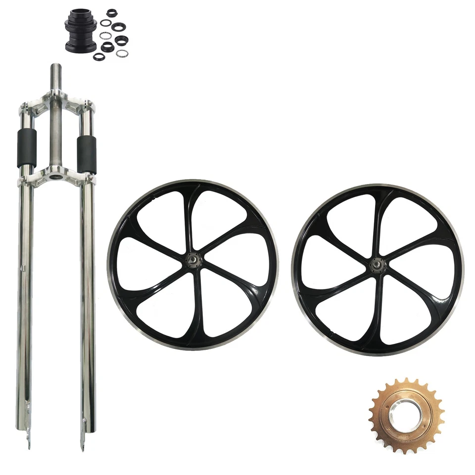 29" Fahrrad Non Suspension 1" Gabel mit Steuersatz & Mag Wheel 100*135mm mit Freilauf