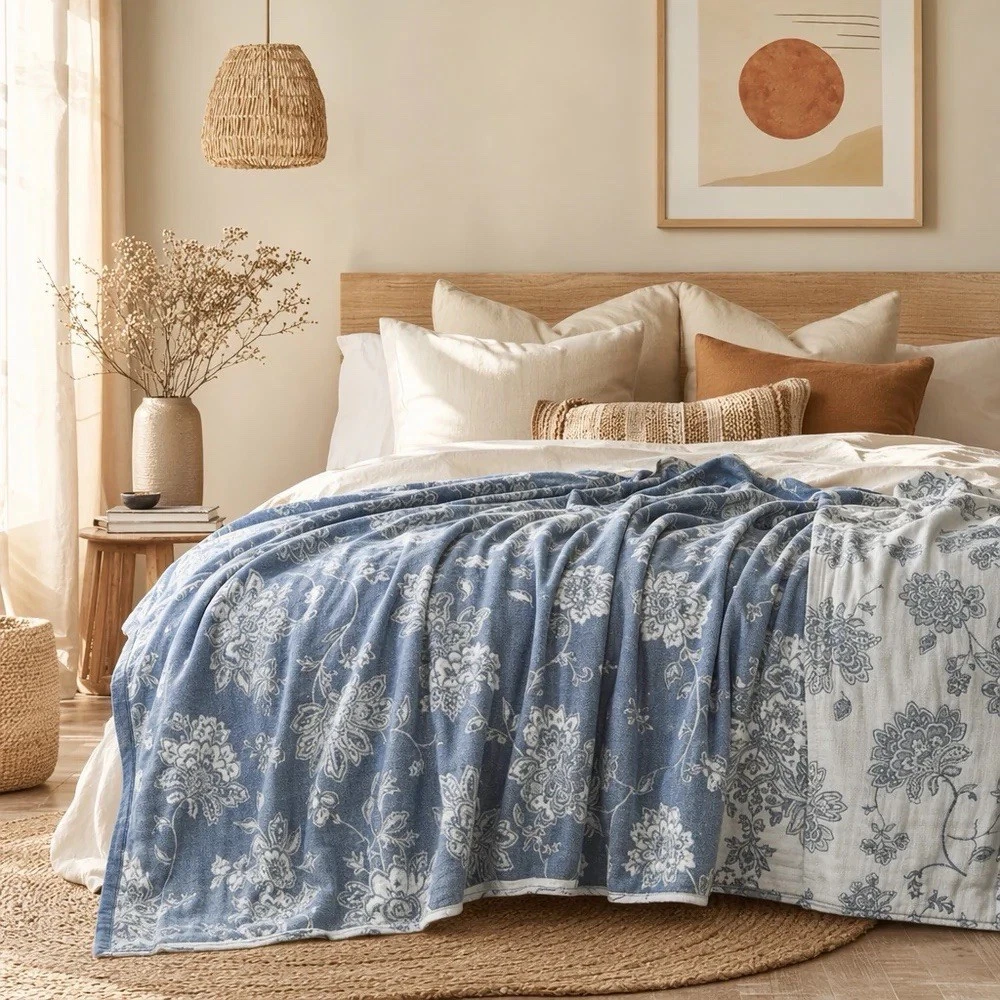 Anthropologie Blue Throw Blankets | Updated Sep 2026