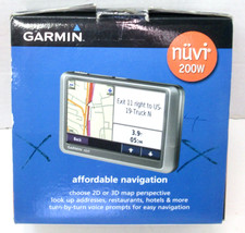 Garmin NUVI 200W GPS Unit Bundle with Car Vehicle Charger Windshield Mount