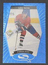 Saku Koivu 1998-99 UD Choice StarQuest Blue #SQ8 Montreal Canadiens