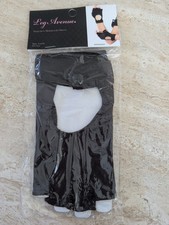 Leg Avenue Fingerless Motorcycle Glove Black