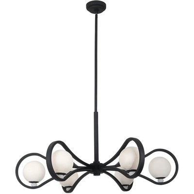 Kalco Lighting 521856MB Elliptical Pendant Matte Black