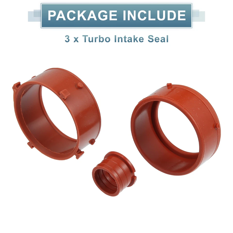 Pieza de 3 juntas de admisión de goma A6420940080 aptas para Mercedes-Benz R320 2007-2008 Foto 4 de 4