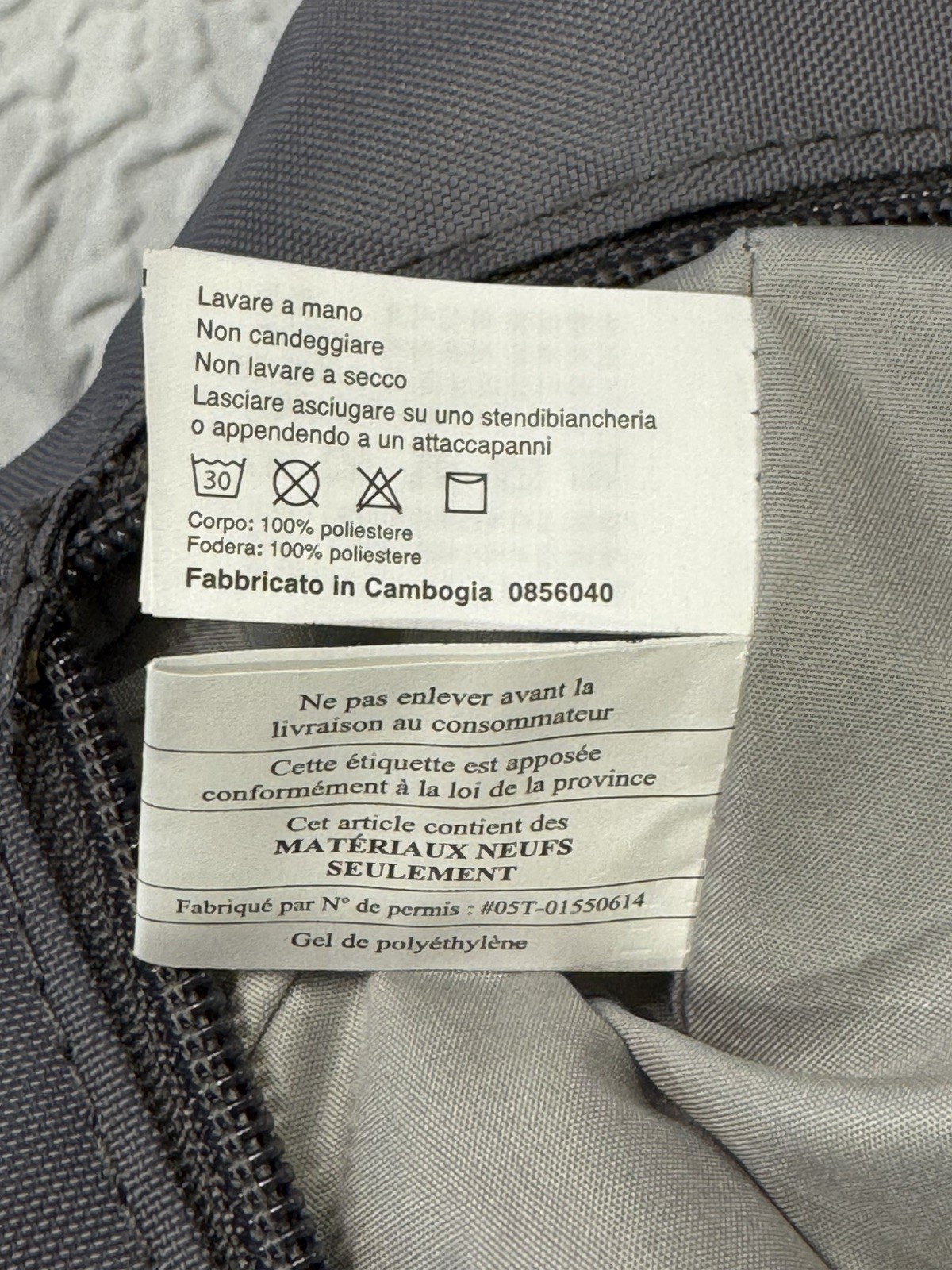 Baggallini Backpack Gray Convertible Strap Carry … - image 12