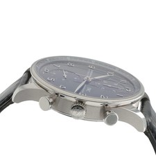 IWC Portuguese Stainless Steel Black Dial 41mm Automatic Men’s Watch IW371447 3