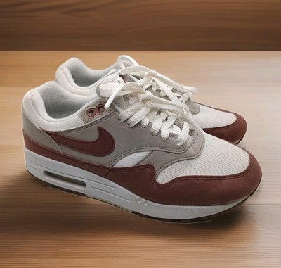 NEW Women's Size 9 / Men's 7.5 Nike Air Max 1 White Smokey Mauve DZ2628 104 Gym
