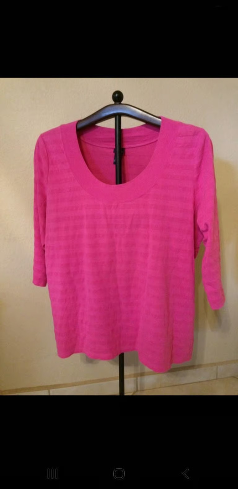 Basic edition Pink pullover top 3x - image 1