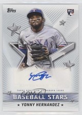2022 Topps Series 1 Baseball Stars Auto Yonny Hernandez #BSA-YHE Auto k0w