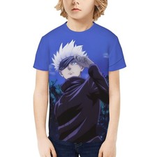 Jujutsu Kaisen Anime personalized Boys' Short-Sleeve T-Shirt Top Holiday Gift