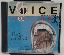 Voice Lessons to Go CD Volume 1 *Vocalize and Breathe* 
