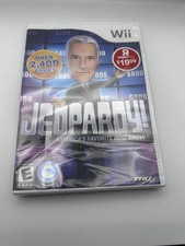 Jeopardy! Nintendo Wii Game Sealed Over 2,400 Clues THQ Alex Trebek Wii Speak