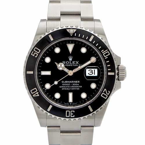 ROLEX Submariner Date 126610 Black Case Size 41mm Men's Used W...